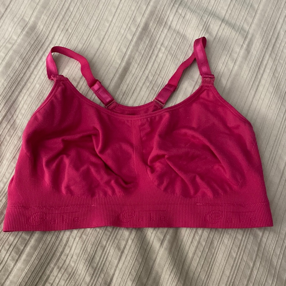 Cake Hot Pink Wireless Sports Bra